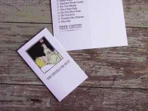 Baby Care/Launder Instruction Gift Card