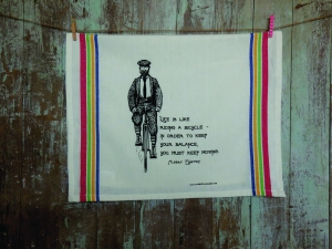 Einstein Quote Tea Towel